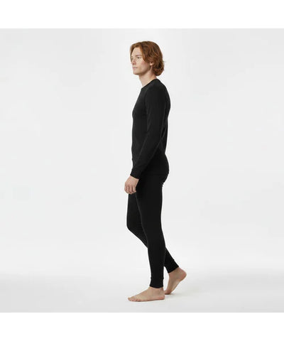 Thermoset Merino wol Heren Zwart