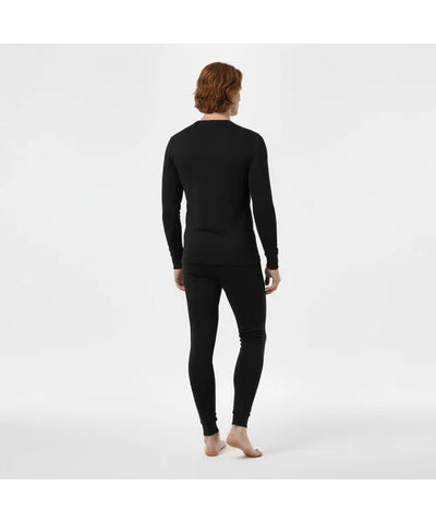 Thermoset Merino wol Heren Zwart