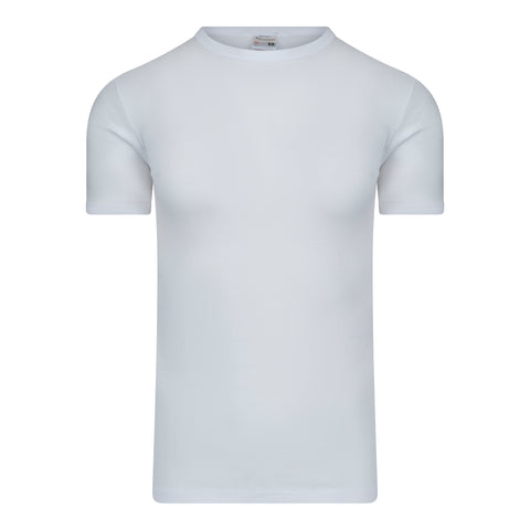 T-shirt met ronde hals en korte mouw