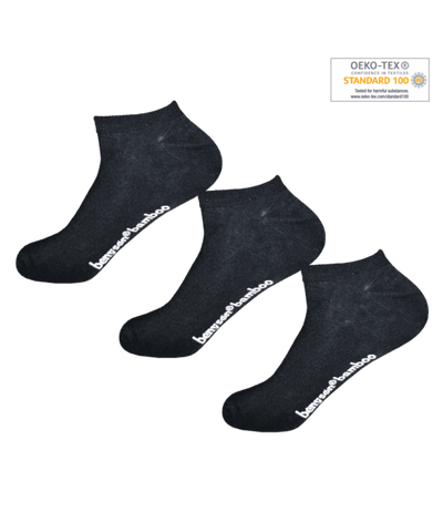 BENYSØN® Naadloze Bamboe Enkelsokken 3-pack BENY-5001 Unisex