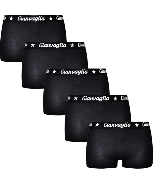 GIANVAGLIA® Deluxe  Katoenen Dames Boxershort 5-Pack GVG-8029